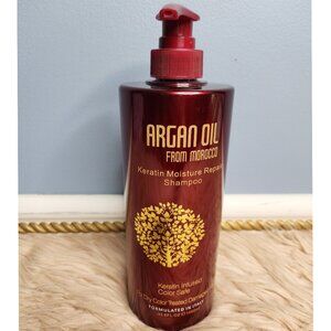 NWOB ARGAN OIL DRY COLOR TREATED DAMAGED HAIR KERATIN MOISTURE SHAMPOO
